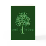 Eco-Friendly, Earth-Friendly, Love Trees Greeting Cards
