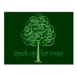 Eco-Friendly, Earth-Friendly, Love Trees Post Card