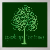 . Eco-Friendly, Earth-Friendly, Love Trees posters