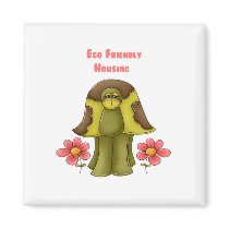Eco Friendly Housing Turtle magnets