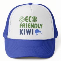 Eco Friendly Kiwi New Zealand Hat
