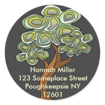 Eco Tree Book Label