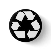 EcoFlair - Recycle. buttons