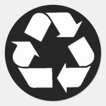 EcoFlair Sticker - Recycle.