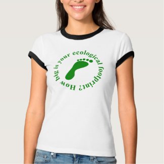 Ecological Footprint shirt