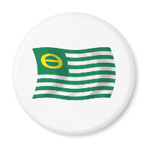 Ecology Movement Flag Magnet