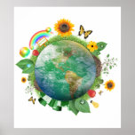 Ecology : recycle - print