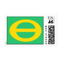 Ecology Symbol Med. Postage Stamp by josieg182 Ecology Symbol Med. Postage Stamp