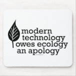 Ecology / Technology Quote Mouse Pads