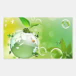 Ecology : the earth is our house - stickers