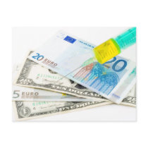 Economic Injection postcards by werglein Economic Injection postcards