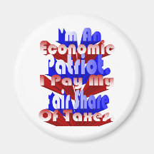 Economic Patriot Refrigerator Magnet