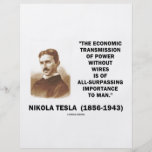 Economic Transmission Of Power Without Wires Custom Flyer