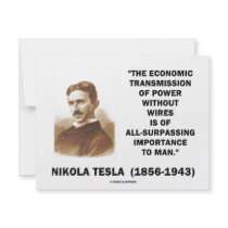 Economic Transmission Of Power Without Wires invitations