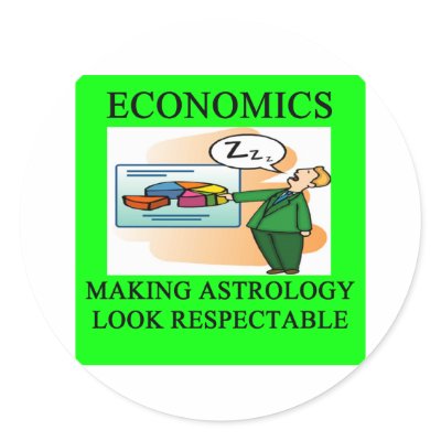 economics astrology jjoke round sticker by jimhartley