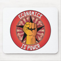 Economics Is Power Mouse Pads