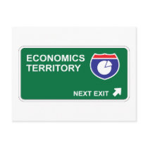 Economics Next Exit Postcard