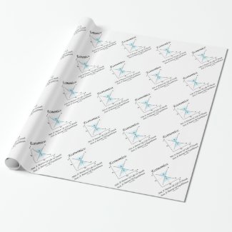 Economics Not Matter Of Life Or Death Equilibrium Gift Wrap Paper