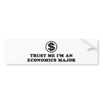 Economics Student Bumper Stickers