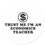 Economics Teacher Stickers