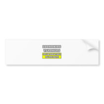 Economics Teachers...Much Smarter bumper stickers