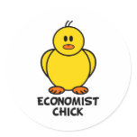 Economist Chick Stickers
