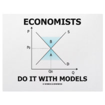 Economists Do It With Models (Economics Humor) letterhead