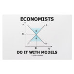 Economists Do It With Models (Economics Humor) Custom Stationery
