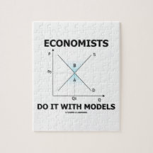 Economists Do It With Models (Supply Demand Curve) Jigsaw Puzzles
