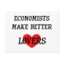 Economists Make Better Lovers Post Card