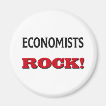 Economists Rock Refrigerator Magnet