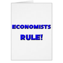 Economists Rule! cards by professions Economists Rule! cards