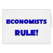 Economists Rule! cards by professions Economists Rule! cards