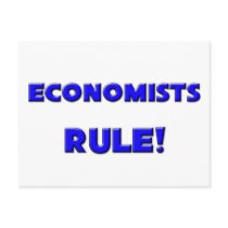 Economists Rule! Post Card