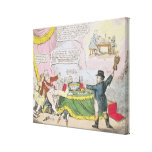 Economy', published by Johnston, London Stretched Canvas Prints
