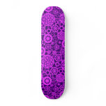 Ecosystem - Light Violet on Deep Purple Skateboard Decks