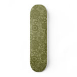 Ecosystem - Olive Drab on Khaki Custom Skate Board