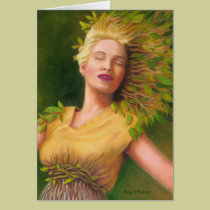 "Ecstasy of Daphne" goddess from Greek mythology cards