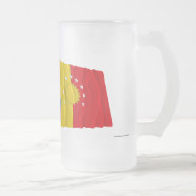 Ecuador and Pichincha waving flags Mugs