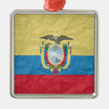 Ecuador Christmas Tree Ornament