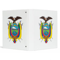 Ecuador Coat of Arms Binder