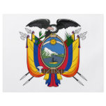 Ecuador. Coat of Arms Custom Flyer