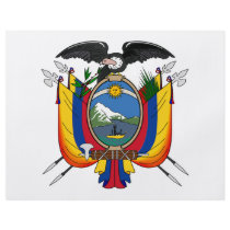 Ecuador. Coat of Arms Custom Flyer