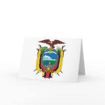 Ecuador Coat of Arms Greeting Card