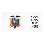 Ecuador. Coat of Arms Photo Card