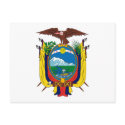 Ecuador Coat of Arms Postcard