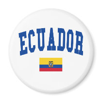 Ecuador College Style magnets