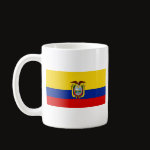 Ecuador Flag Map Classic Mug