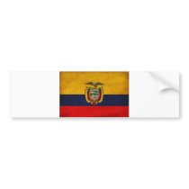 Ecuador Flag Bumper Stickers