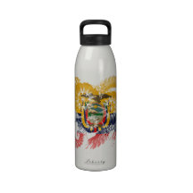 Ecuador Flag Drinking Bottles